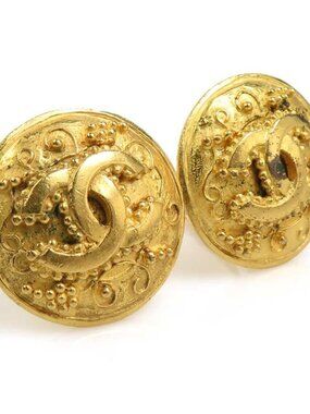 Chanel Earrings Coco Mark